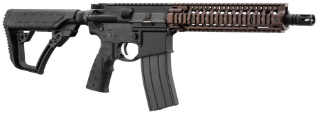 Photo LG3009-02.jpg Réplique GBBR Daniel Defense MK18 RIS2 Double Eagle Noir