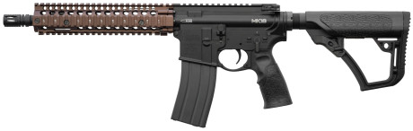 Photo LG3009-04.jpg Réplique GBBR Daniel Defense MK18 RIS2 Double Eagle Noir
