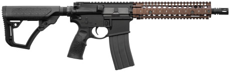 Photo LG3009-05.jpg Réplique GBBR Daniel Defense MK18 RIS2 Double Eagle Noir