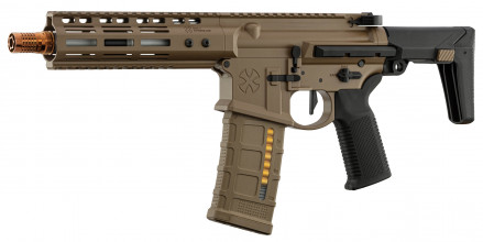 Réplique GBBR MWS Ghetto Blaster NOVESKE 7 pouces Tan