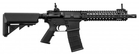 Photo LG3015-02.jpg Replica GBBR MK18 Daniel Defense Golden Eagle Black