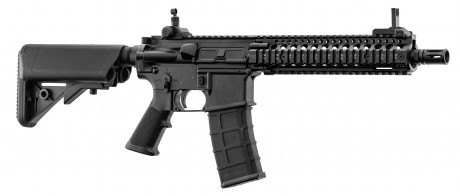 Photo LG3015-03.jpg Replica GBBR MK18 Daniel Defense Golden Eagle Black