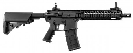 Photo LG3015-04.jpg Replica GBBR MK18 Daniel Defense Golden Eagle Black