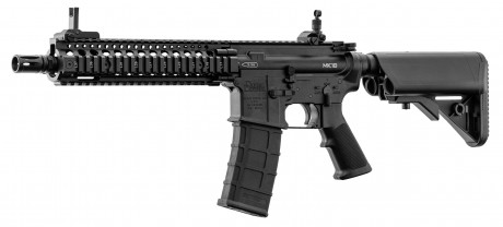 Photo LG3015-05.jpg Replica GBBR MK18 Daniel Defense Golden Eagle Black