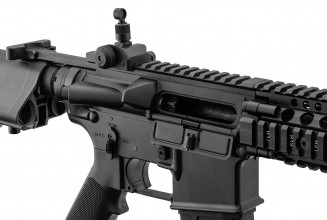 Photo LG3015-08.jpg Replica GBBR MK18 Daniel Defense Golden Eagle Black