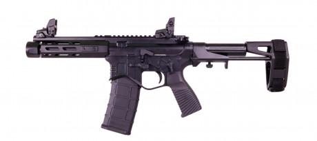 Golden Eagle PDW GBBR airsoft 6.5'' noir