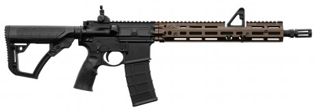 Photo LG3042-01.jpg Replica GBBR MK18 Daniel Defense Golden Eagle Black