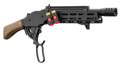 Photo LG3043-04.jpg Réplique Fusil métal et bois à cartouches éjectables