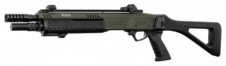 Photo LG3052-04 Replica FABARM STF12 Compact pump shotgun black Gas