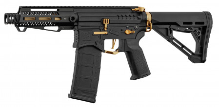 Photo LK9126-04 Replica R15 mod 1 Zion Arms black and gold short hand guard