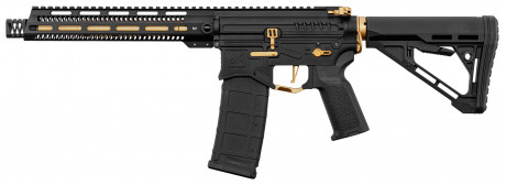 Replica R15 mod 1 Zion Arms black and gold long ...