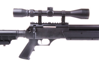 Photo LR1098-07.jpg Réplique sniper airsoft WELL MB06 SR-2 à ressort noire avec lunette et bipied