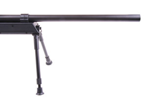 Photo LR1098-09.jpg Réplique sniper airsoft WELL MB06 SR-2 à ressort noire avec lunette et bipied