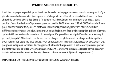 Photo LYM036.PNG Cyclone Case Dryer Lyman