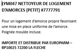 Photo LYM047.PNG Nettoyeur de logements d’amorce Lyman