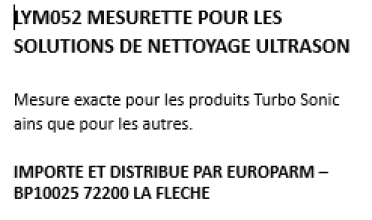 Photo LYM052.PNG Turbo Sonic Measuring Cup Lyman