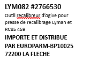 Photo LYM082.PNG Lyman sizing die