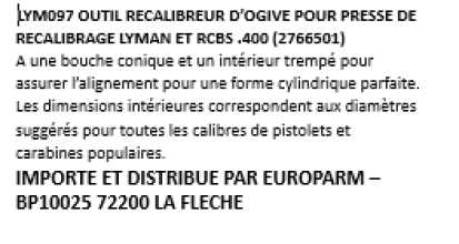 Photo LYM097.PNG Lyman sizing die