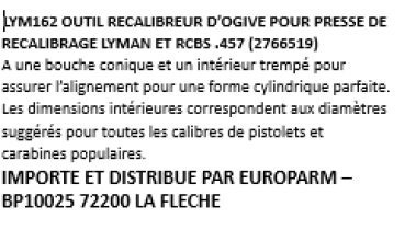 Photo LYM162.PNG Lyman sizing die