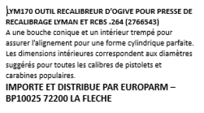 Photo LYM170.PNG Lyman sizing die