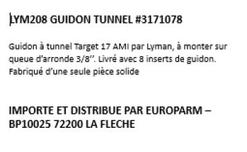 Photo LYM208.PNG Lyman 17xxx Front Target Sight