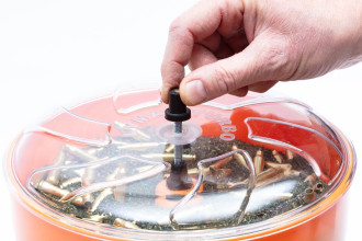 Photo LYM264-09.jpg Lyman Turbo Pro 1500 Tumbler - 230V - Nettoyeur à sec pour douilles