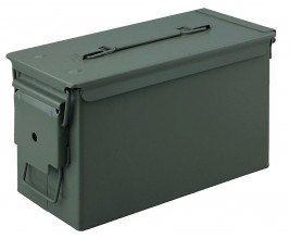 Photo MAL959 Metal ammunition box cal.50 33X18X23 cm