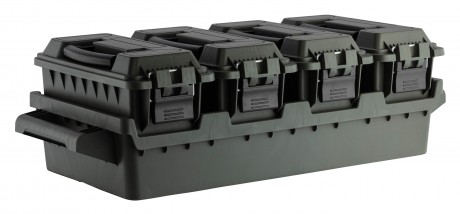 Photo MAL970-1 Set 4 ammunition boxes with transport tray