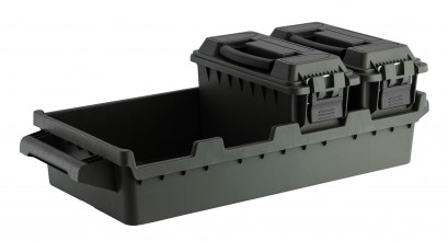 Photo MAL970-3 Set 4 ammunition boxes with transport tray