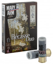 Photo MAR1148-02 Cartouches Mary Arm Bécasse DUO 36g- Cal. 12/70