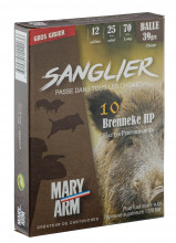 Photo MAR1153-02 Cartridges Mary Arm Brenneke Boar 39 HP - Cal. 12/70