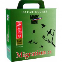 Photo MAR1154-01 Mary Arm Migration Cartridges 28g - Cal. 20/70