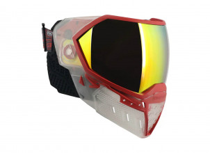 Masque EVS Crystal SE Clear/Red avec lentille ...