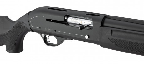 Photo MC821-15.jpg Black synthetic semi-auto shotgun - Cal. 12/76