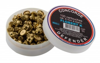 Concorde Defender 6 mm Flobert blank cartridges