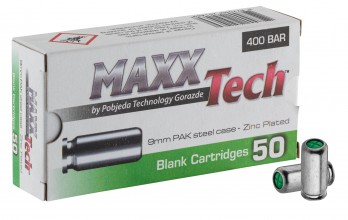 Photo MD0150 Box of 50 cartridges cal. 9 mm PAK - Blank