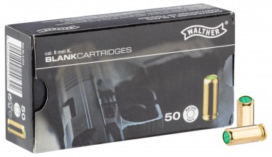 Boîte de 50 cartouches 8 mm PAK à blanc