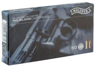 Box of 50 cartridges 9 mm RK blank