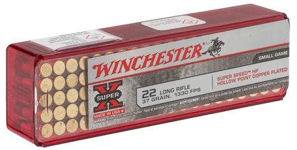 Cartouches Super X cal. 22 LR