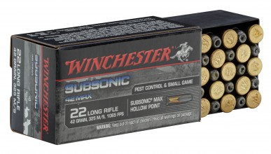 Photo MD321-03 Munitions Subsonic cal. 22 LR 42 grains