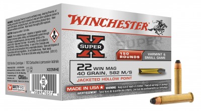 Super-X hollow ammunition cal. 22 Win Magnum