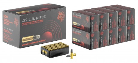 .22 LR Geco Rifle Cartridges