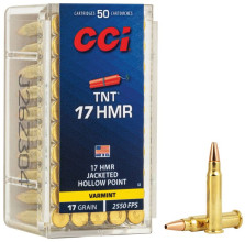 CCI .17 HMR TNT Green 17 grain cartridges
