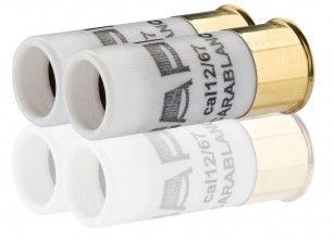 Cartridges with white cal. 12/67