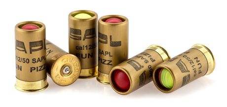 Cartouches à bille de poivre Fun Pizz cal. 12/50