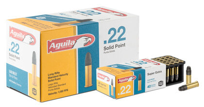 Cartouches 22 LR Solid Point Aguila