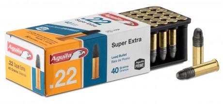 Cartouches 22 LR Super Extra Solid Point (pleine) ...
