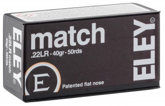 Photo MD902-1 Eley Match cal cartridges. 22 LR