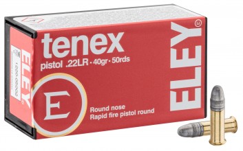 Cartouches Eley Tenex Pistol cal. .22 LR