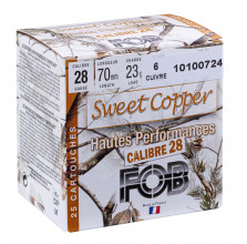 Photo MFA7946-24.jpg FOB Sweet Copper cal. 28 HP lead-free hunting cartridge